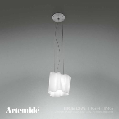 ロジコ ミニサスペンション 花びら型 インテリア装飾 適合ランプ付き Logico Mini Suspension Single ｜ Artemide アルテミデ