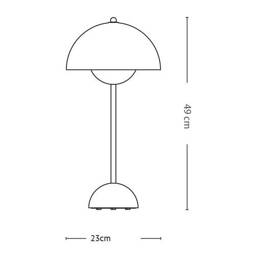 flowerpot floor lamp