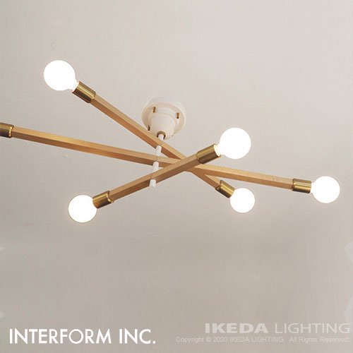 Astre-baum アストルバウム シーリングライト （WH ホワイト） ｜ インターフォルム -- IKEDA LIGHTING online  store --