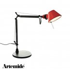 TOLOMEO MICRO TABLE BICOLORBlack / Coral