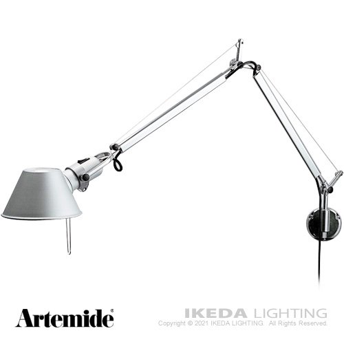 Tolomeo Wall（シルバー）｜アルテミデ｜ウォールランプ　- LED照明、照明器具の通販ならイケダ照明 online store