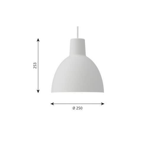 トルボー 250 ペンダント （ライト・グレー） ｜ Louis Poulsen ルイス