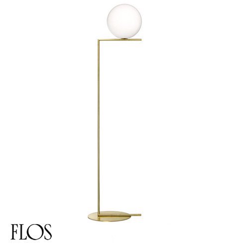 IC LIGHTS F2　IC ライツ F2（ゴールド）フロアランプ　｜　FLOS　フロス　- LED照明、照明器具の通販ならイケダ照明 online  store -