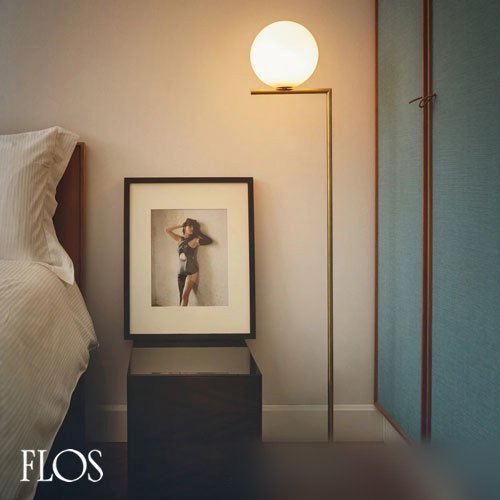 IC LIGHTS F2 IC ライツ F2（ゴールド）フロアランプ ｜ FLOS フロス - LED照明、照明器具の通販ならイケダ照明 online  store -