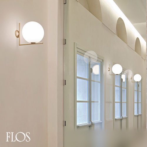 IC LIGHTS C/W2　IC ライツ C/W2（ゴールド）ブラケットランプ/シーリングライト　｜　FLOS　フロス　-  LED照明、照明器具の通販ならイケダ照明 online store -