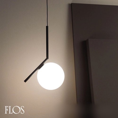 IC LIGHTS S1　IC ライツ S1（ブラック）（標準仕様）ペンダントライト　｜　FLOS　フロス　-  LED照明、照明器具の通販ならイケダ照明 online store -