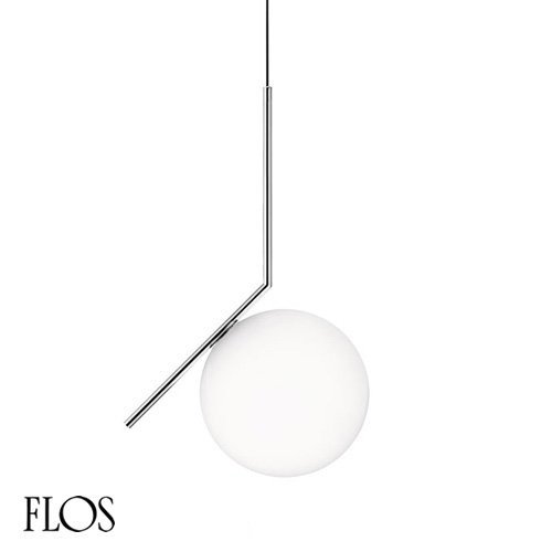 IC LIGHTS S2　IC ライツ S2（クローム）ペンダントライト（ダクト仕様）　｜　FLOS　フロス　-  LED照明、照明器具の通販ならイケダ照明 online store -