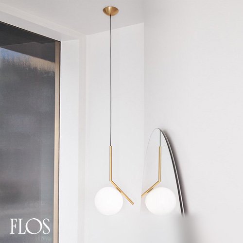 シーリングライト FLOS IC LIGHTS S1 GOLD | giulianacividanes.com.br