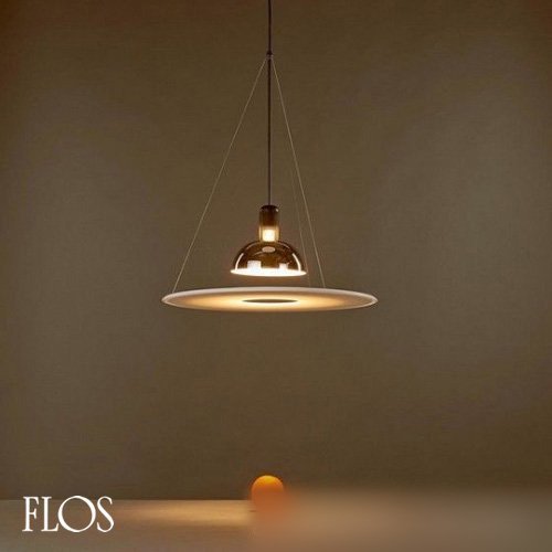 FRISBI　フリスビー　ペンダントランプ（ダクト仕様）　｜　FLOS　フロス　- LED照明、照明器具の通販ならイケダ照明 online store  -