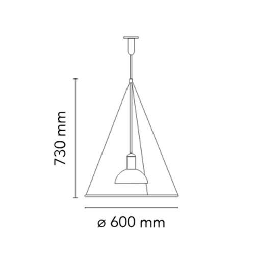 FRISBI フリスビー ペンダントランプ（標準仕様・電気工事） ｜ FLOS