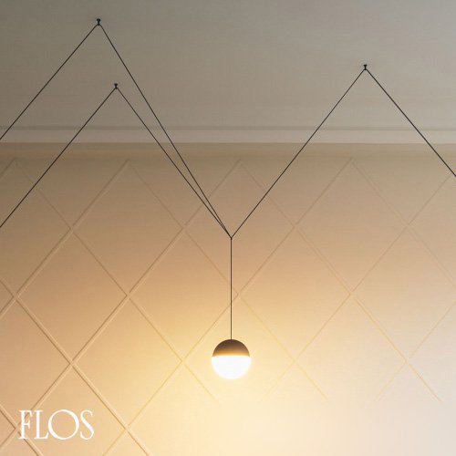 STRING LIGHT SPHERE HEAD　ストリングライト スペアヘッド（12M）　ペンダントライト　｜　FLOS　フロス　-  LED照明、照明器具の通販ならイケダ照明 online store -