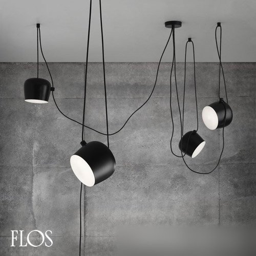 AIM　エイム（ブラック）ペンダントライト　｜　FLOS　フロス　- LED照明、照明器具の通販ならイケダ照明 online store -