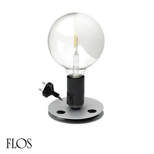 LAMPADINA LED　ランパディーナ LED（ブラック）テーブルライト　｜　FLOS　フロス　- LED照明、照明器具の通販ならイケダ照明  online store -