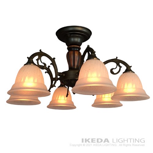 インポートシャンデリア　6灯　- LED照明、照明器具の通販ならイケダ照明 online store