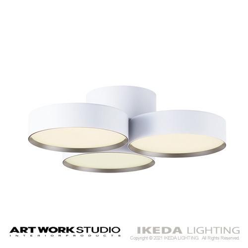 Phantom 4000 LED-ceiling lamp　ファントム4000LEDシーリングランプ（ホワイト+ゴールド） 〔ARTWORK  STUDIO　アートワークスタジオ〕　-イケダ照明 online store-