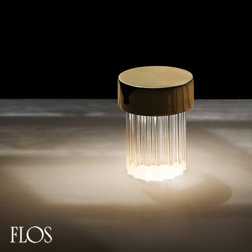 LAST ORDER FLUTED（コッパー）テーブルランプ ｜ FLOS フロス - LED