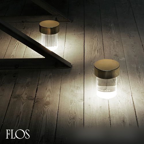 新品未使用品 グリーン flos フロス コードレス クリスタル テーブル