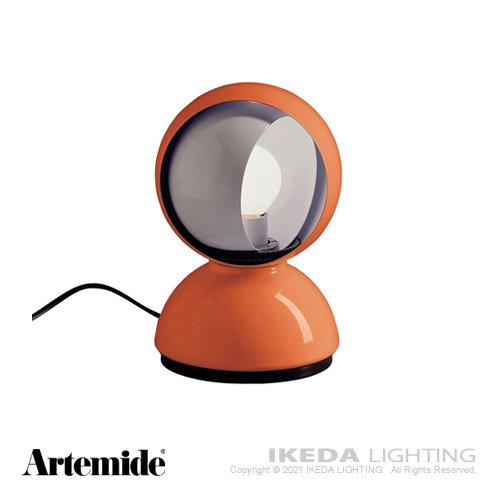 Eclisse（オレンジ）｜アルテミデ｜テーブルランプ　- LED照明、照明器具の通販ならイケダ照明 online store