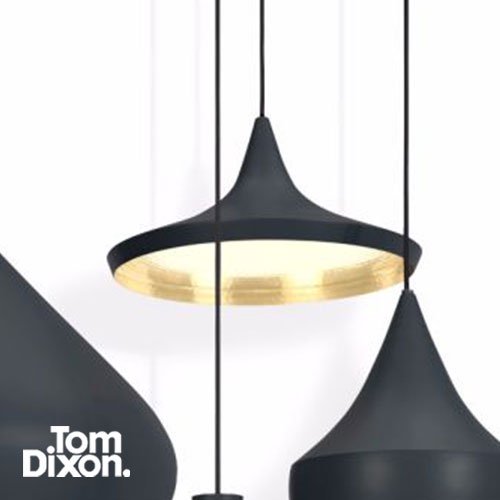 Beat wide pendant LED　ビート ワイド ペンダント LED（ブラック）　｜　Tom Dixon　トムディクソン　-イケダ照明  online store-