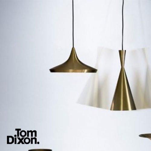 TOM DIXONトムディクソン ブラスペンダントライト H500 Φ520mm ビート ワイド ペンダント LED（ブラス） ｜ TOM DIXON トム