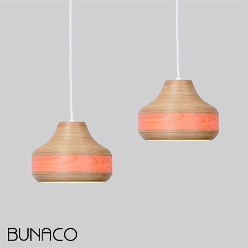 BUNACO ブナコ ペンダントライト 2個セット ブナコ ペンダントランプ (ナチュラル / 2台セット) BL-P642