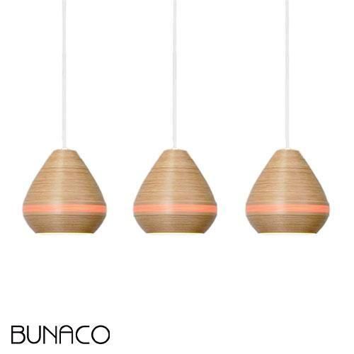 ブナコ ペンダントランプ （ナチュラル / 3台セット） BL-P1443
