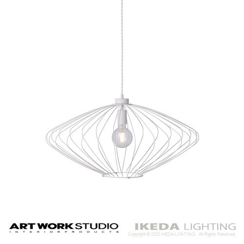 Allium-Pendant light 2　アリウムペンダントライト （WH　ホワイト）　｜　アートワークスタジオ　-イケダ照明 online  store-