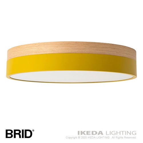 Olika LED CeilingLight Ver.2 ミモザ・イエロー オリカ LEDシーリングライト | BRID ブリッド - IKEDA  LIGHTING online store｜LED照明・照明器具の通販はイケダ照明