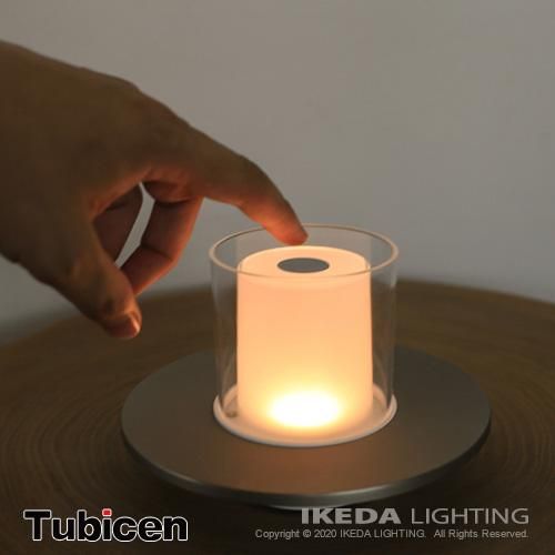 CANDLE キャンドル シルバー ポータブルランプ | Tubicen CANDLE キャンドル シルバー ポータブルランプ | Tubicen