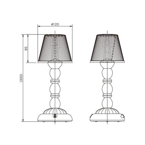 LLADRÓ Firefly Lamp 多色 USB充電式　[値下げ中] Lotus Firefly Lamp（Coral）｜大丸松坂屋