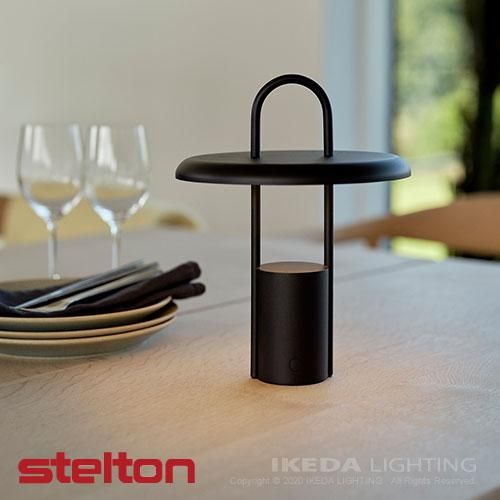 【ren】「ACTUS購入品」stelton Pier LED lamp Pier Portable ピアーポータブルランプ (ブラック) | STELTON