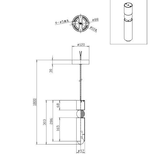 リー ブルーム ペンダント　FULCRUM PENDANT　LEE BROOM LEE BROOM FULCRUM PENDANT / リー・ブルーム フルクラム