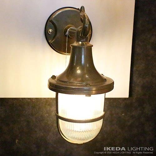 インポート エクステリアライト 玄関灯 （クリア / ゴールド