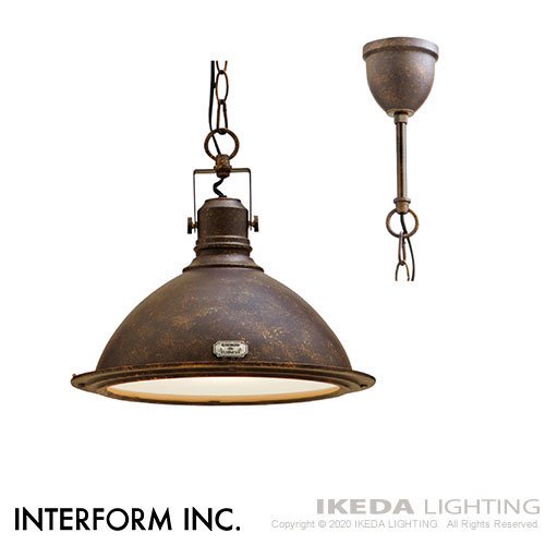 Verdun ヴェルダン ペンダントライト ｜ インターフォルム -- IKEDA LIGHTING online store --