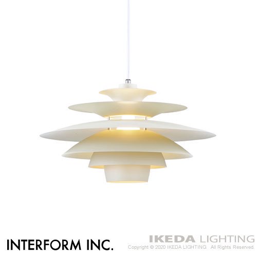 Norden （ホワイト） ノルデン ペンダントライト ｜ インターフォルム -- IKEDA LIGHTING online store --