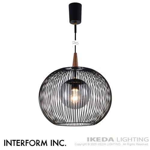 インターフォルム アクトン ペンダントライト インターフォルム アクトン ペンダントライト 照明 LED電球付き