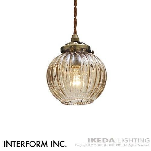 INTERFORM INC. インターフォルム ペンダントライト Lipri