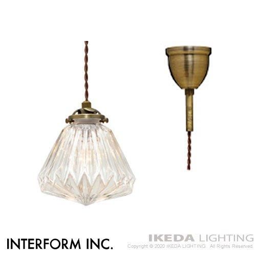 INTERFORM◆ペンダントライト◆Lorrez◆クリア Lorrez （クリア） ロレエ ペンダントライト ｜ インターフォルム