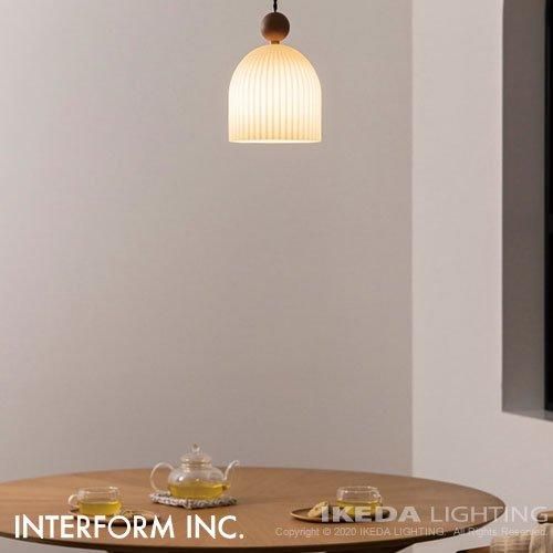 インターフォルム　INTERFORM Pudgy パジィー　ペンダントライト INTERFORM INC. インターフォルム ペンダントライト Blanche