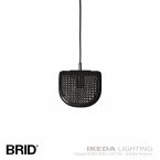 RATTAN PENDANT LAMP 1BULBBlack