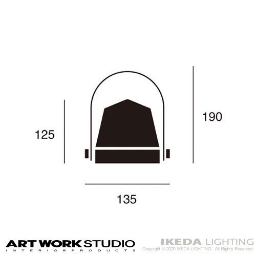 キャラバン LED ランタン 2 （ブラック）　｜　アートワークスタジオ　　- IKEDA LIGHTING online store -