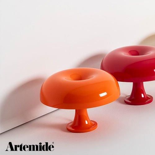 Artemide Nesso  アルテミデ　ネッソテーブルランプ オレンジ Artemide Nesso アルテミデ ネッソテーブルランプ オレンジ