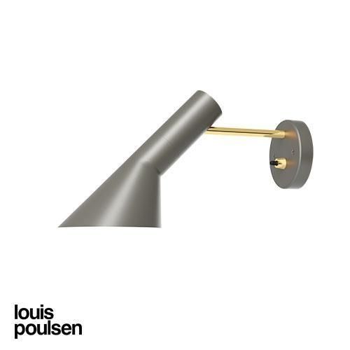 AJ ウォール （グレー / 真鍮ポリッシュ・無塗装） ｜ Louis Poulsen