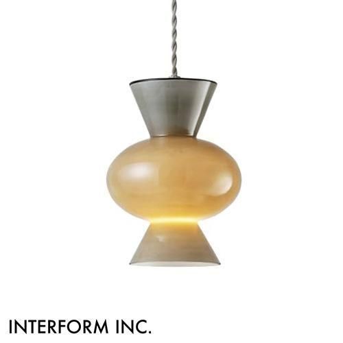 Pipo（グレー） ピポ ペンダントライト ｜ インターフォルム INTERFORM