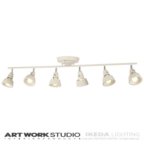 ハーモニー6 リモートシーリングライト （WH ホワイト）　アートワークスタジオ　- LED照明、照明の通販ならイケダ照明 online store -