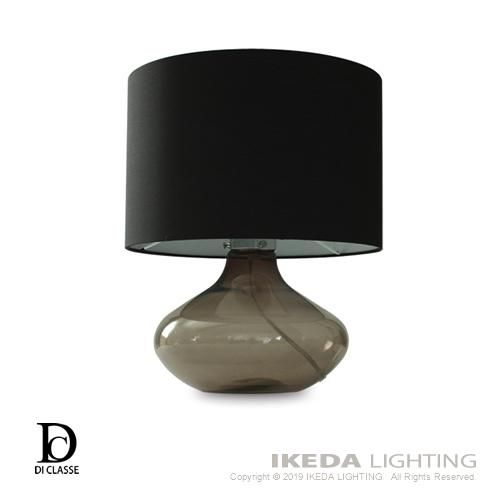 アクアテーブルランプ（ブラックスモーク） ｜ DI CLASSE ディクラッセ - IKEDA LIGHTING online store -