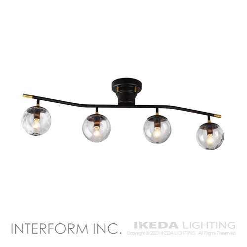 Heroult エルー シーリングライト　｜　インターフォルム　INTERFORM - IKEDA LIGHTING online  store｜LED照明・照明器具の通販はイケダ照明