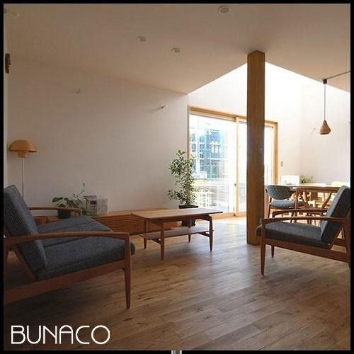 ブナコ フロアスタンド （ナチュラル + ブラック） BL-F806 ｜ BUNACO