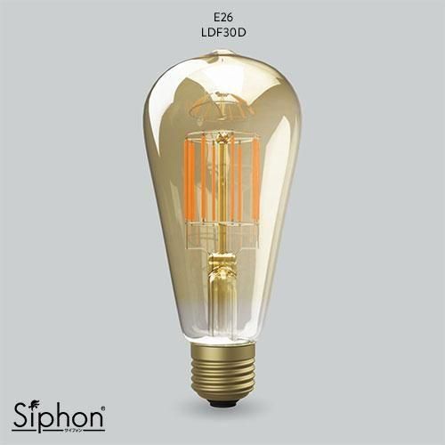 LED電球 E26 サイフォン エジソン Siphon Edison 【IKEDA LIGHTING