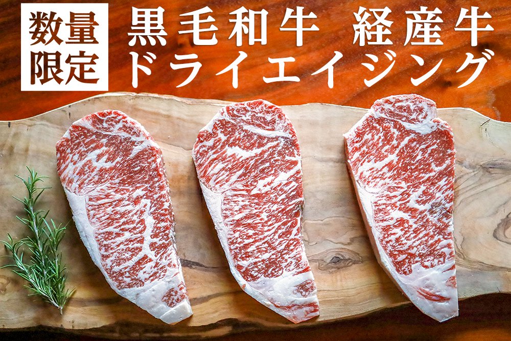 黒毛和牛】富士山麓熟成肉 ドライエイジングビーフ 黒毛和牛 経産牛 40